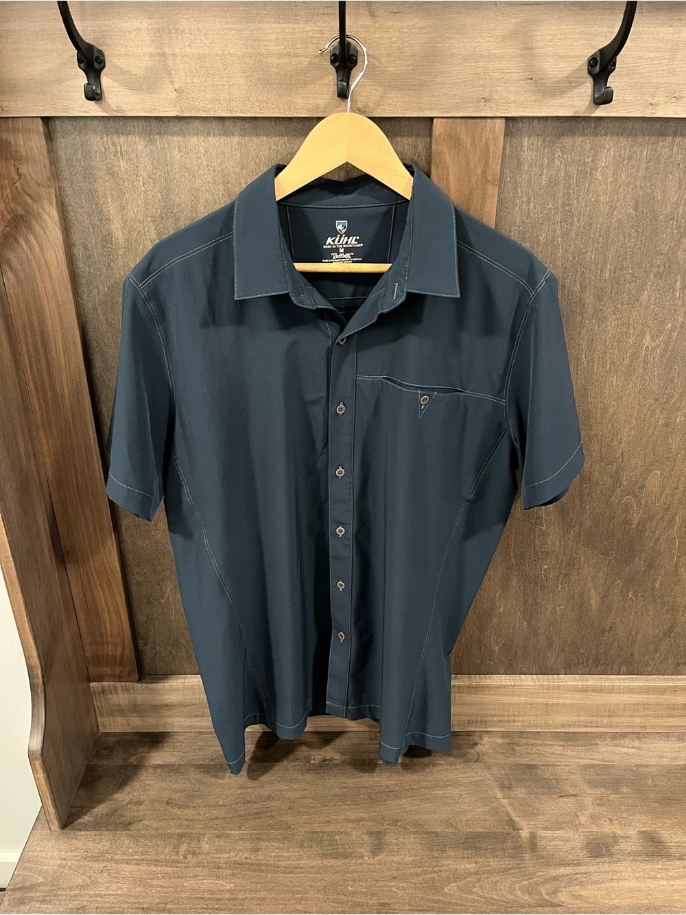 KUHL Men's Renegade Shirt - Navy Blue - Size M